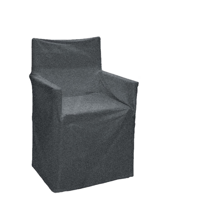 IDC Homewares Cotton Solid Director Chair Cover Charcoal.