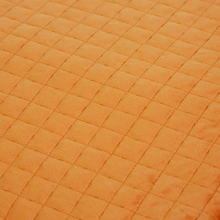 J.Elliot Home Adela Mustard Velvet Quilted Coverlet Set Queen/King.