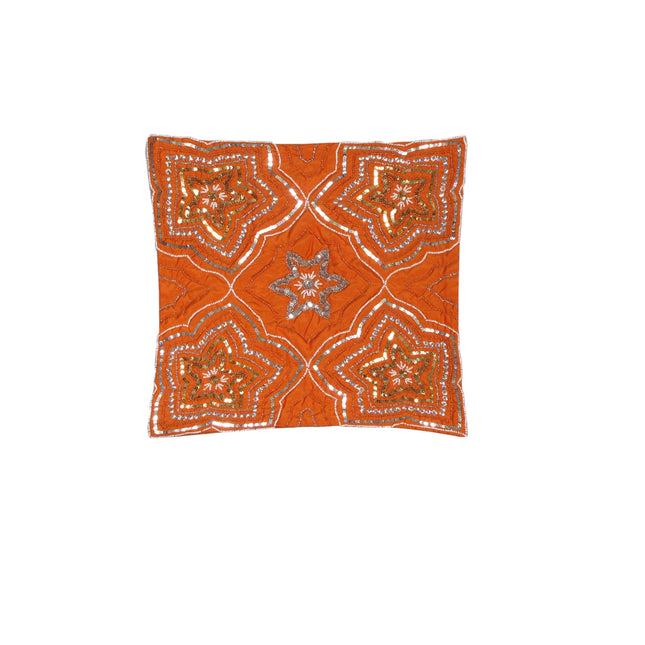 IDC Homewares Sequin Cushion Cover Maya Orange.