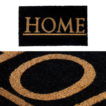 J.Elliot Home Home PVC Backed Coir Printed Door Mat.