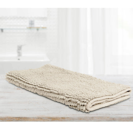Toggle Microfiber Bath Mat Large Stone.