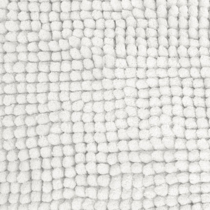 Toggle Microfiber Bath Mat Large White.