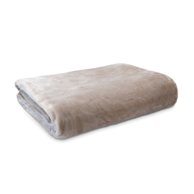 Ardor Lucia Luxury Push Blanket Stone Super King.