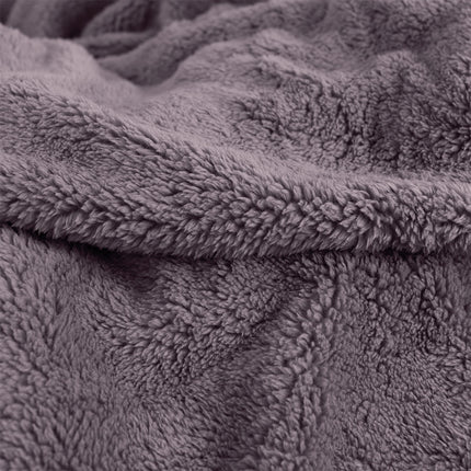 Ardor Teddy Mauve Ultra Soft Cozy Fleece Blanket Queen.