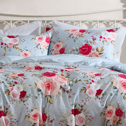 Ardor Amelie Multi Floral Printed Quilt Cover Set King.