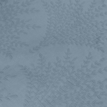 Algodon Romy Blue Cotton Jacquard Quilt Cover Set King.