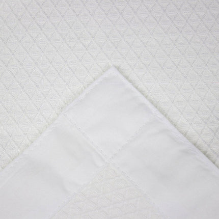 Rayon Bamboo Waffle Blanket Cot Size 140x120cm.
