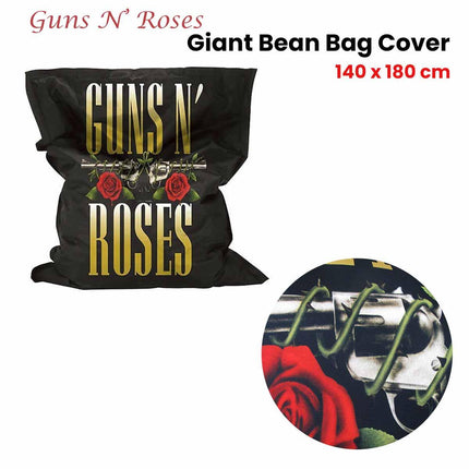 Guns N' Roses Giant Bean Bag Cover 140 x 180 cm.