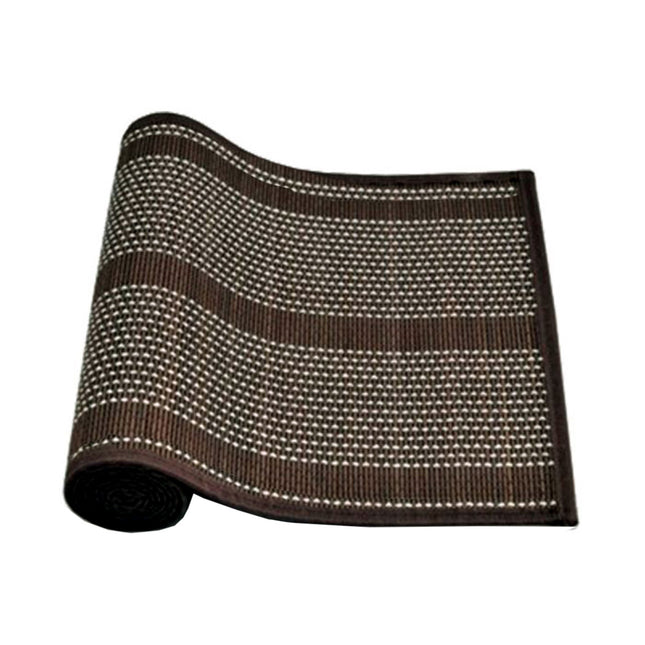 Dreamtime Bamboo Table Runner 140 x 33cm Brown.