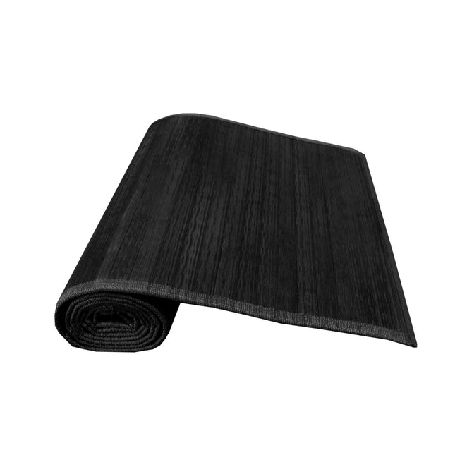Varnish Bamboo Table Runner 140 x 33cm Black.