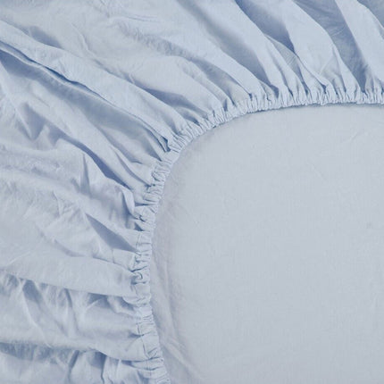 Ramesses 1000TC Linen Bamboo Fitted Sheet Combo Set Plein Air Queen.
