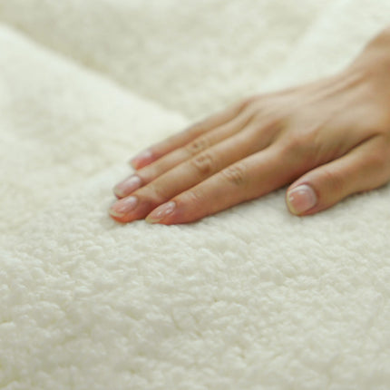 Ramesses 1600GSM Sherpa Winter Mattress Topper Double.