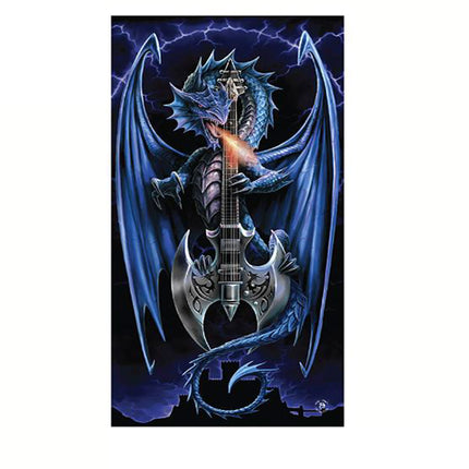 Anne Stokes Power Chord Beach Towel.