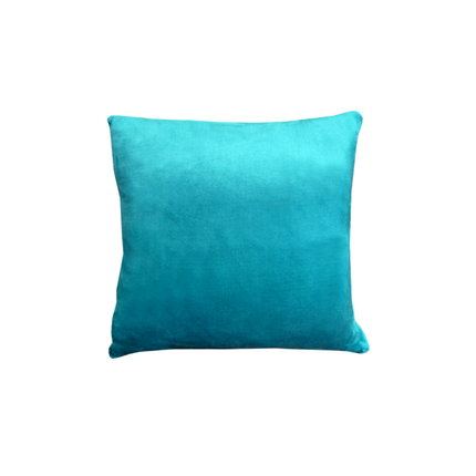 Alastairs Augusta Faux Mink Square Cushion Emerald Green.