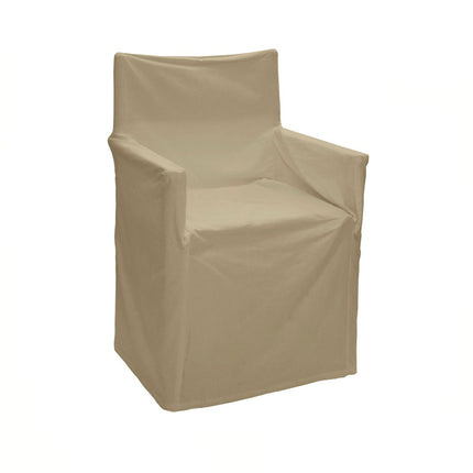 Rans Alfresco 100% Cotton Director Chair Cover - Plain Taupe.