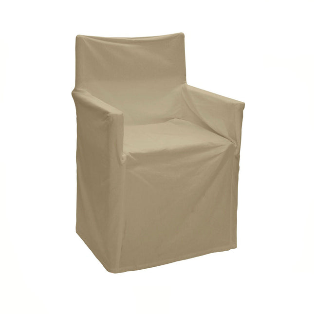 Rans Alfresco 100% Cotton Director Chair Cover - Plain Taupe.