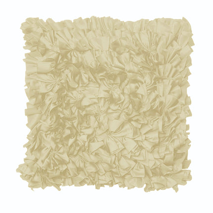 Rapee Morocco Can Can Filled Cushion - Ivory.