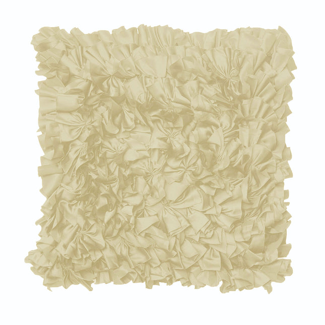 Rapee Morocco Can Can Filled Cushion - Ivory.