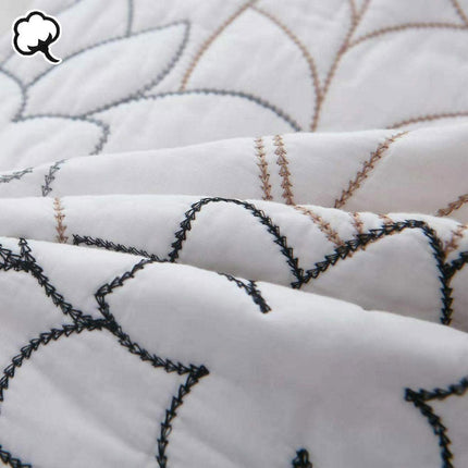 100% Cotton Coverlet Set Eliana Queen.