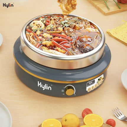 Kylin Electric 1500W Hotpot with Stainless Steel Inner Pot 4L AU-K2011.