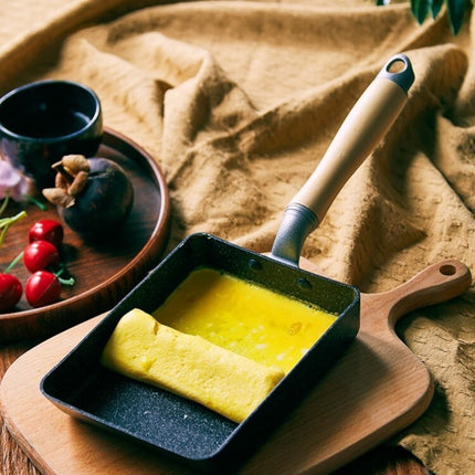 Justcook 15*18cm JSHS-IH6001F-1 Tamagoyaki Non-stick Square Omelette Pan-Green.