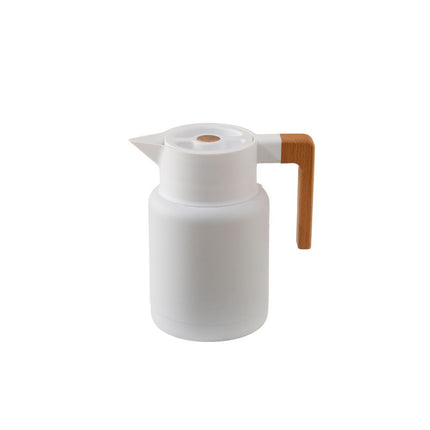 Kylin 304 Stainless Steel Japanese Vaccum Jug 1.3L - White.