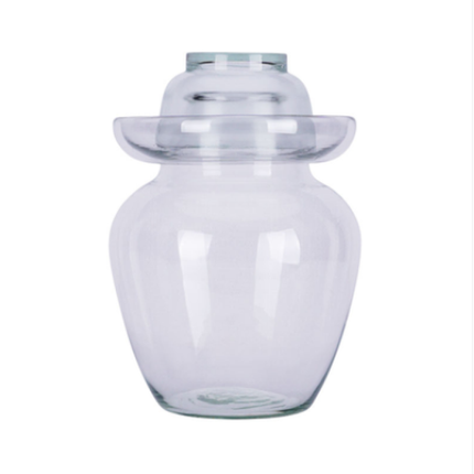 Premium Chinese and Korean Fermentation Pickle Glass Jar Kimchi Sauerkraut Canisters & Jars Medium 5L.