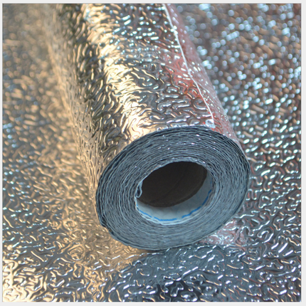 Aluminum Foil Sticker Self Adhesive Oil-proof Waterproof Kitchen Cabinet Wall(60*300cm).