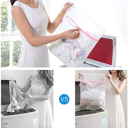 Washing Bag Pack Set Of 6 Laundry Bags Mesh Lingerie Delicate clothes Wash Bags.
