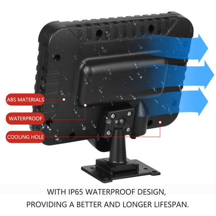 Solar Powered Light Patio Outdoor Motion Sensor Wall Lamp.
