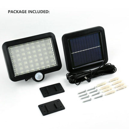 Solar Powered Light Patio Outdoor Motion Sensor Wall Lamp.