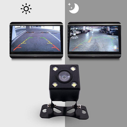 4LED Car Rear Camera Auto Parking Monitor Night Vision IP67 Waterproof With 5.5m Cable.