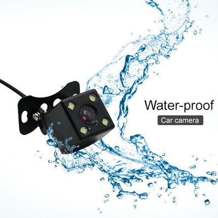 4LED Car Rear Camera Auto Parking Monitor Night Vision IP67 Waterproof With 5.5m Cable.