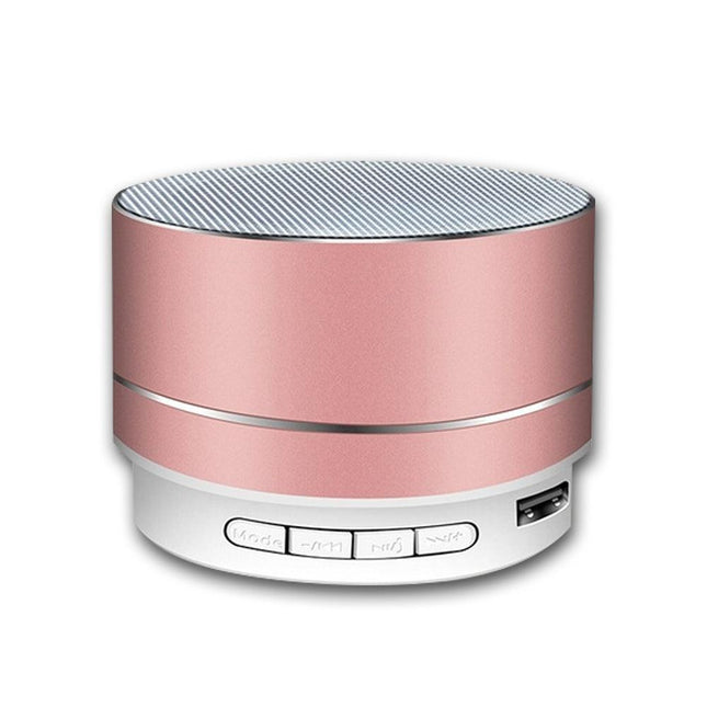 Bluetooth Speakers Portable Wireless Speaker Music Stereo Handsfree Rechargeable (Pink).