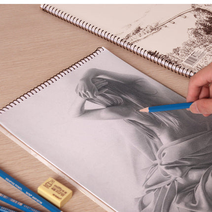 Sketch Pad 40 Sheets Artist Drawing Painting Art Paper with Thick Baseboard(28.7*20.8cm).