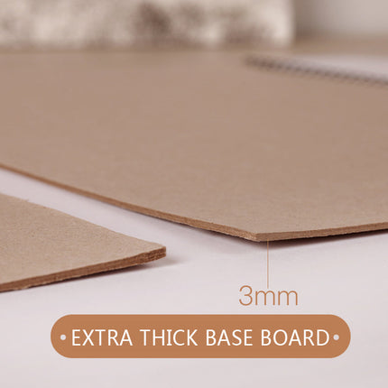 Sketch Pad 40 Sheets Artist Drawing Painting Art Paper with Thick Baseboard(28.7*20.8cm).