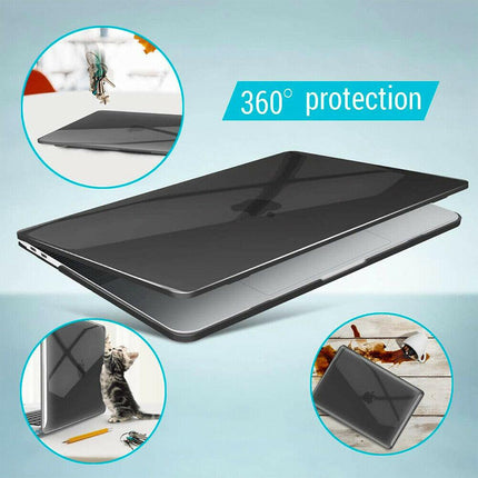 2020 Macbook Pro 13 Inch Case Plastic Hard Case Shell for 2020 Macbook Pro A2251 A2289 A2179(Black).