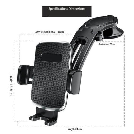 Universal Car Phone Stand Dashboard Hands Free Car Mount Phone Holder.