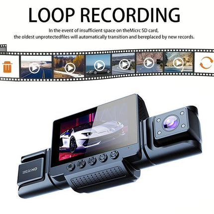 4 Channel 5G WiFi Dashcam FHD 1080P 170° Wide Angle G-Sensor with 64GB Card.