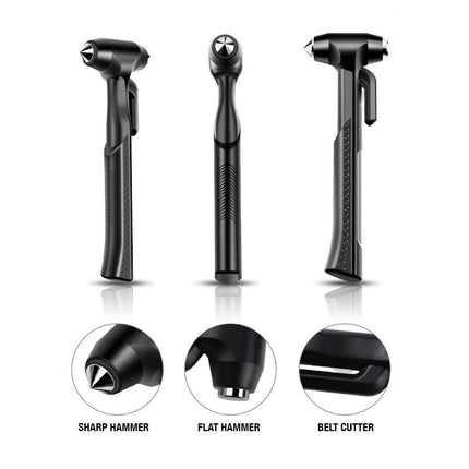 3 in 1 Car Emergency Safety Escape Hammer Glass Window Breaker Belt Cutter Tool.