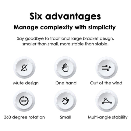 Car Phone Holder Metal Gravity 360 Universal Rotation Ball Air Vent Cellphone Stand(White).