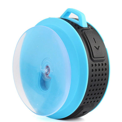 Portable Waterproof Wireless Mini Bluetooth Music Speaker (Red).
