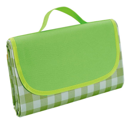 Large Waterproof Thickened Moisture-Proof Outdoor Camping Picnic Mat (Green).