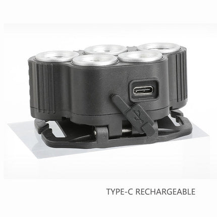 6 Modes LED Head Torch Induction Headlight Camping COB Infrared Strong Lights.