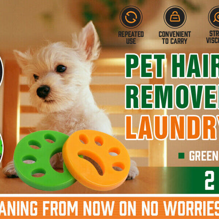 4x VaKa Pet Hair Remover Cat Fur Dog Hair Lint Catcher from Laundry Washing Machine.