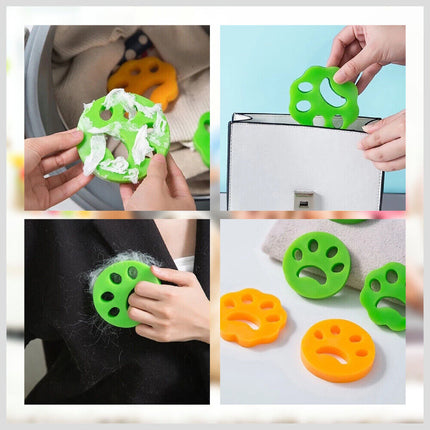 4x VaKa Pet Hair Remover Cat Fur Dog Hair Lint Catcher from Laundry Washing Machine.