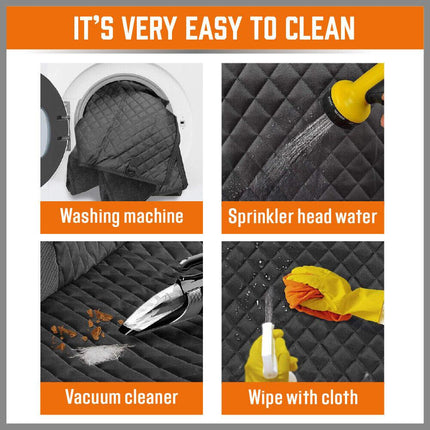Pet Dog Waterproof Seat Cover Protector Hammock Back Rear Bench Mat for Car SUV.