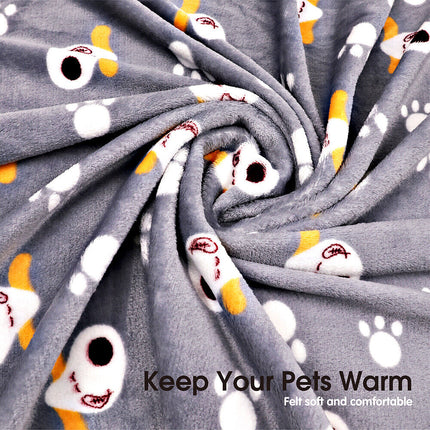 Vaka Navy Dog Bed Pet Cat Calming Floor Mat Sleeping Cave Washable Extra Large 29705.