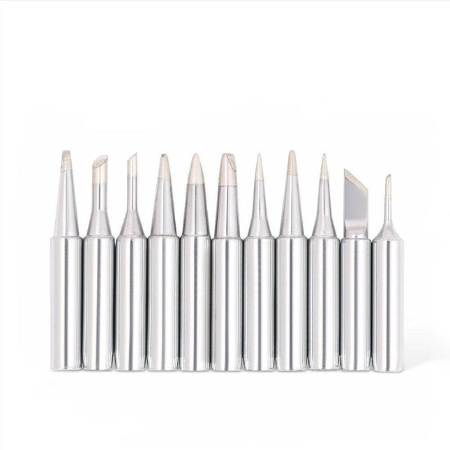 11Pc Soldering Iron Tips Solder Rework Lead Free Hakko Soldering Station AU.
