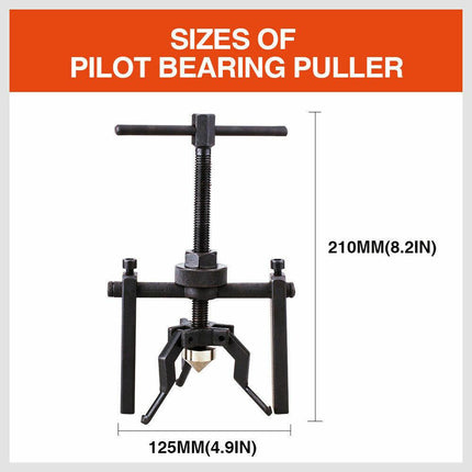Pilot Bearing Puller 3 Jaws Bushing Gear Extractor Motorcycle Remover Heavy Duty.